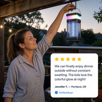 Waterproof Mosquito Killer Lamp with RGB Lighting