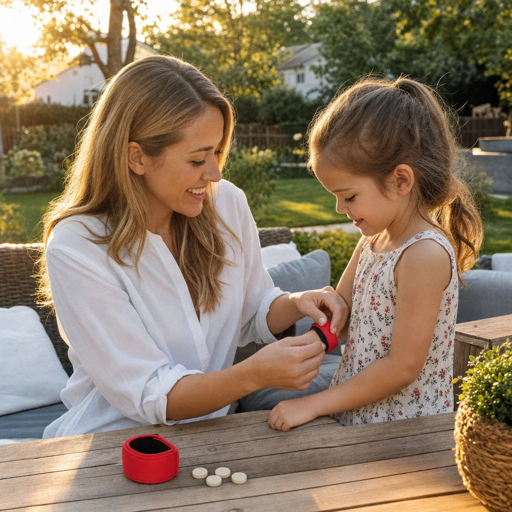 Block 1 — Insect Repellent Bracelet with 4 Refill Pellets