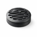 Retro Round Mosquito Coil Burner with Lid
