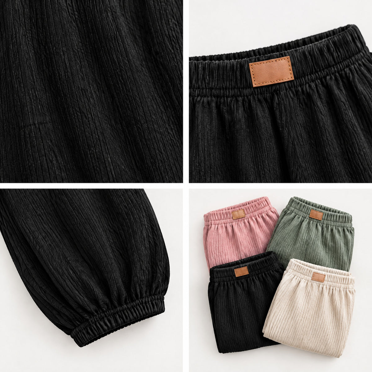 Kids' Anti-Mosquito Summer Pants - close-up details