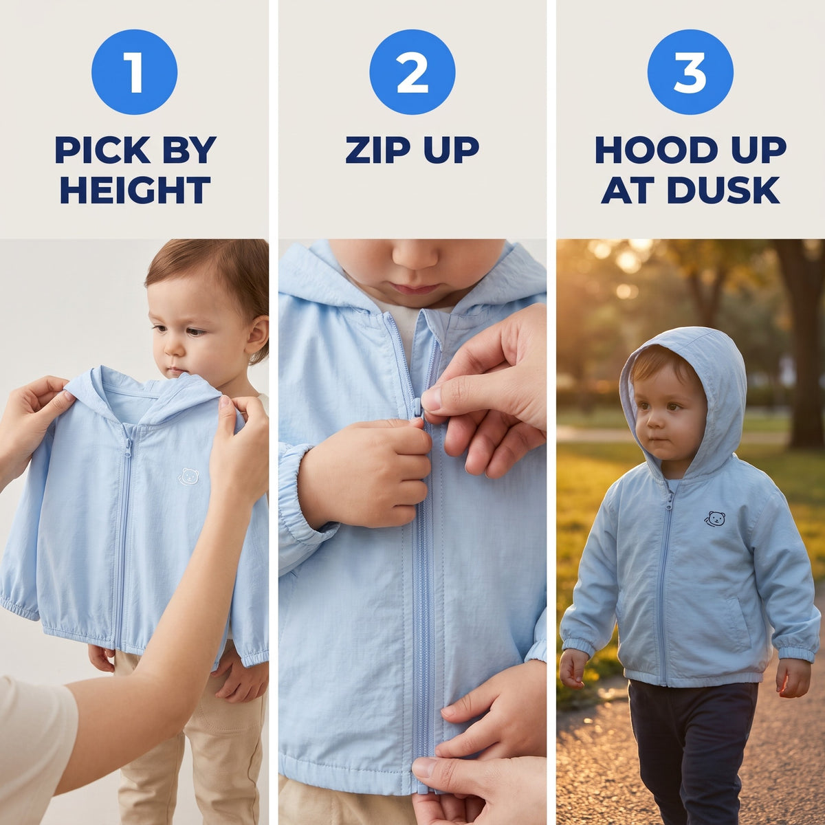 Kids' Breathable Sun and Bug Jacket