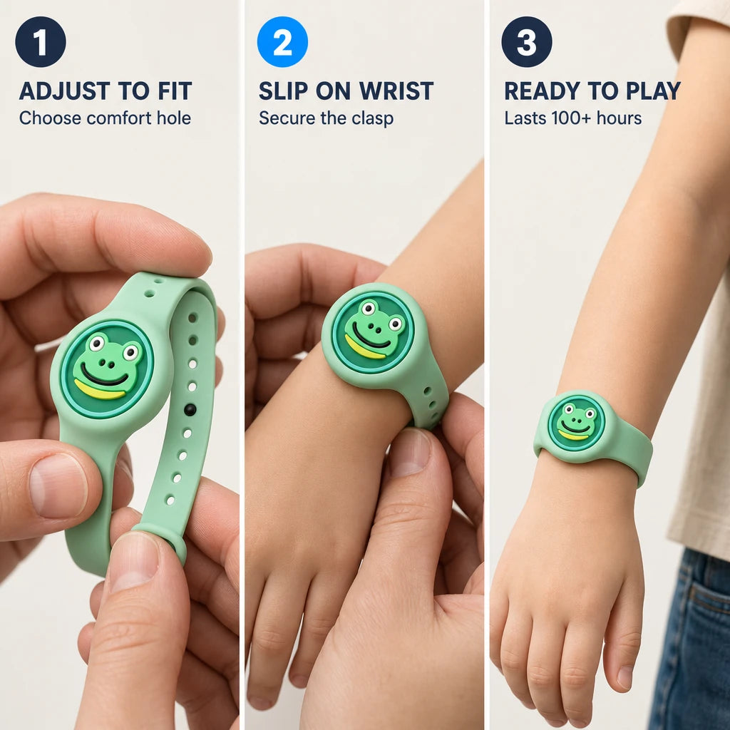Kids Cartoon Mosquito Repellent Bracelet