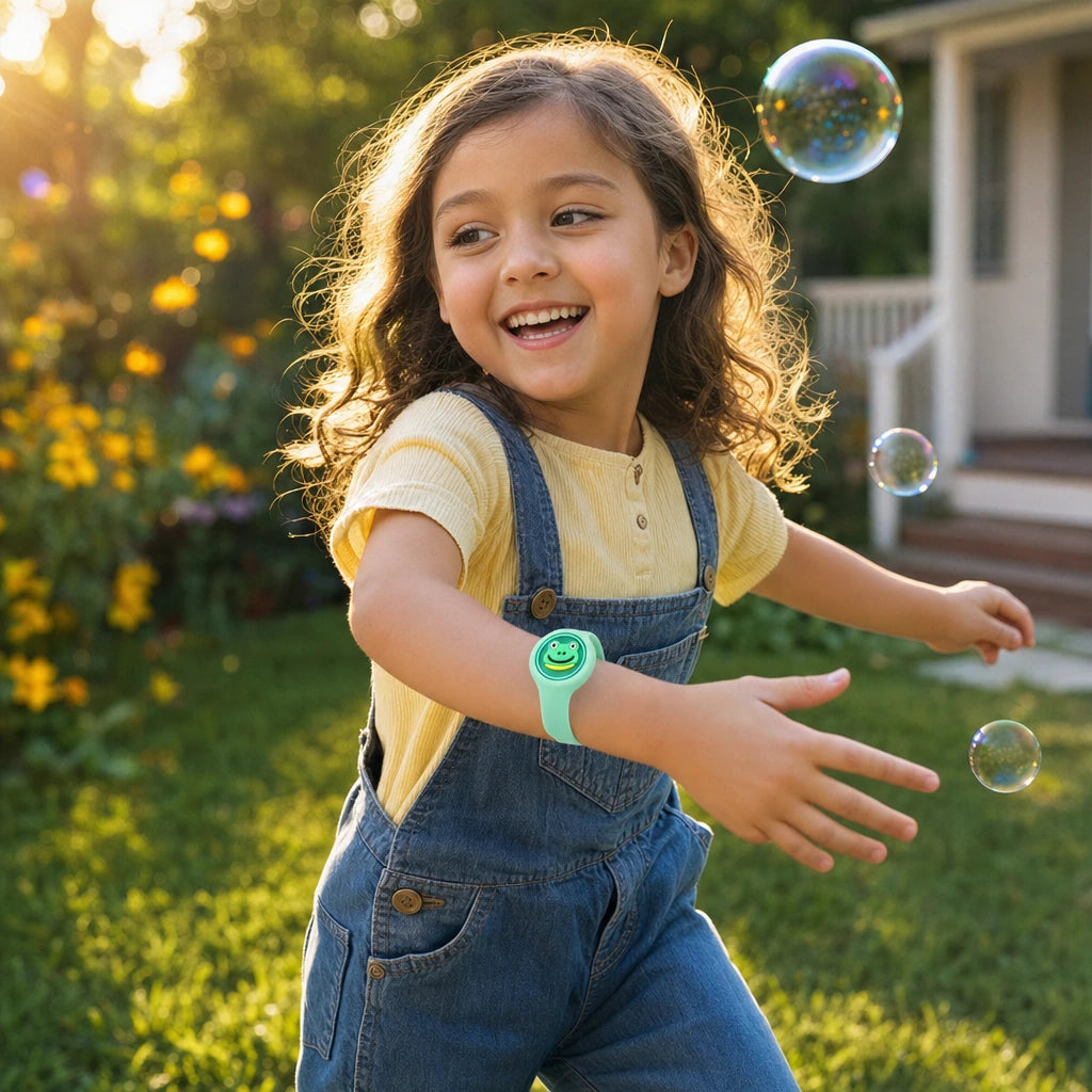 Block 1 — Kids Cartoon Mosquito Repellent Bracelet
