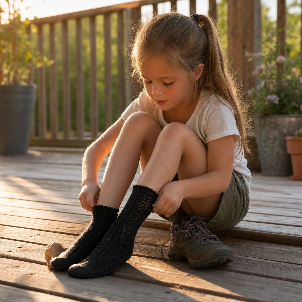 Block 1 — Kids Mosquito-Proof Mesh Socks