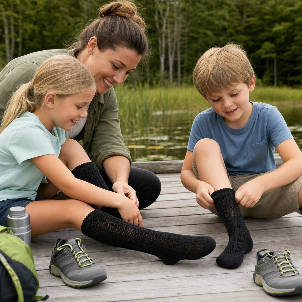Block 3 — Kids Mosquito-Proof Mesh Socks
