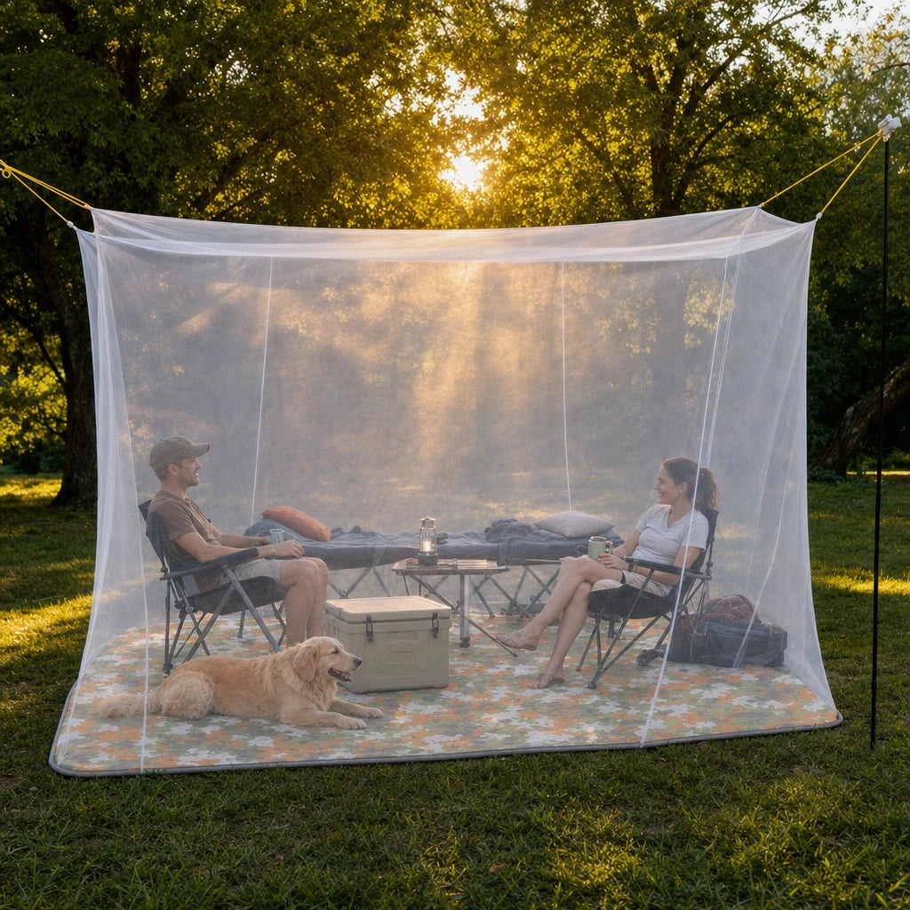 Block 1 — Large Camping Mosquito Net Tent