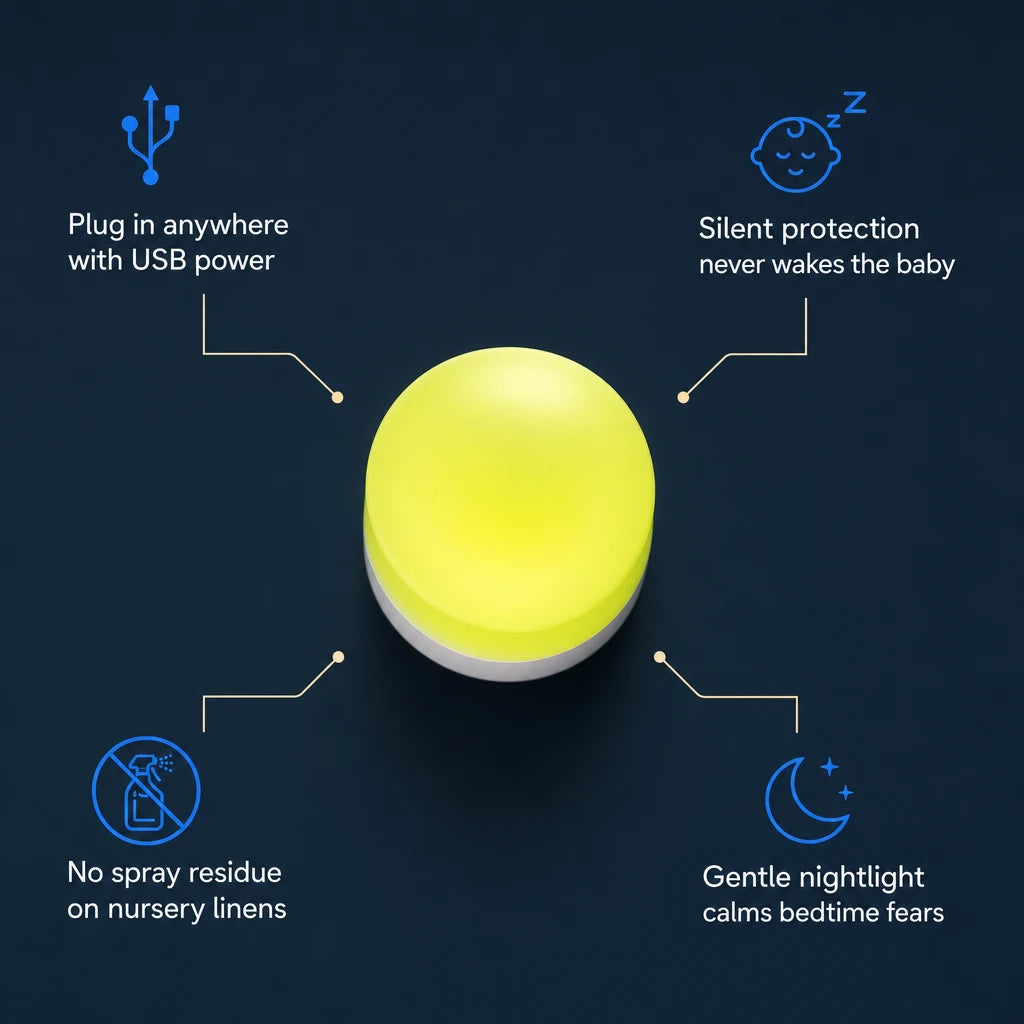 LED Mosquito Repellent Night Light