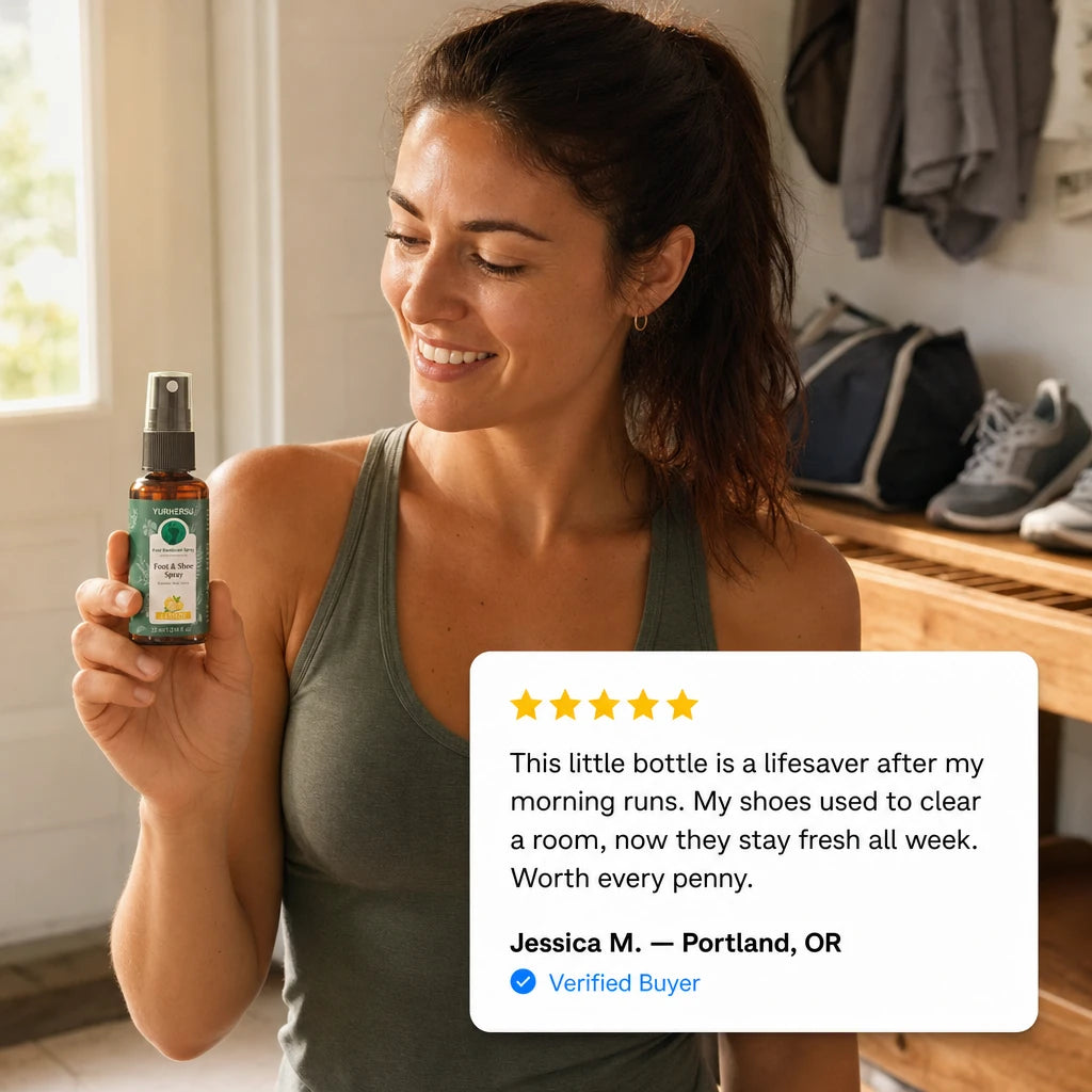 Lemon Fresh Foot Deodorant Spray