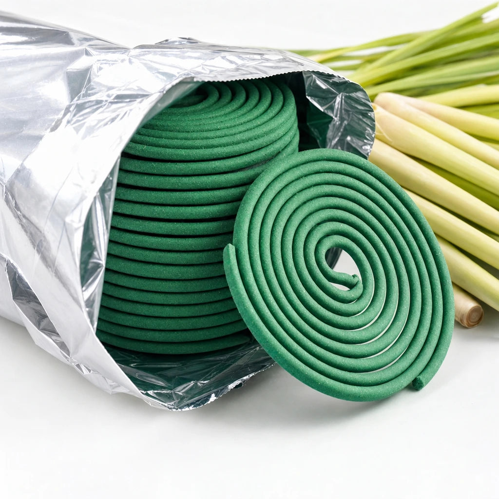 Block 2 — Lemongrass Citronella Incense Coils 48pcs