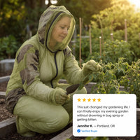 Complete Mosquito Repellent Suit Set – Mesh Jacket