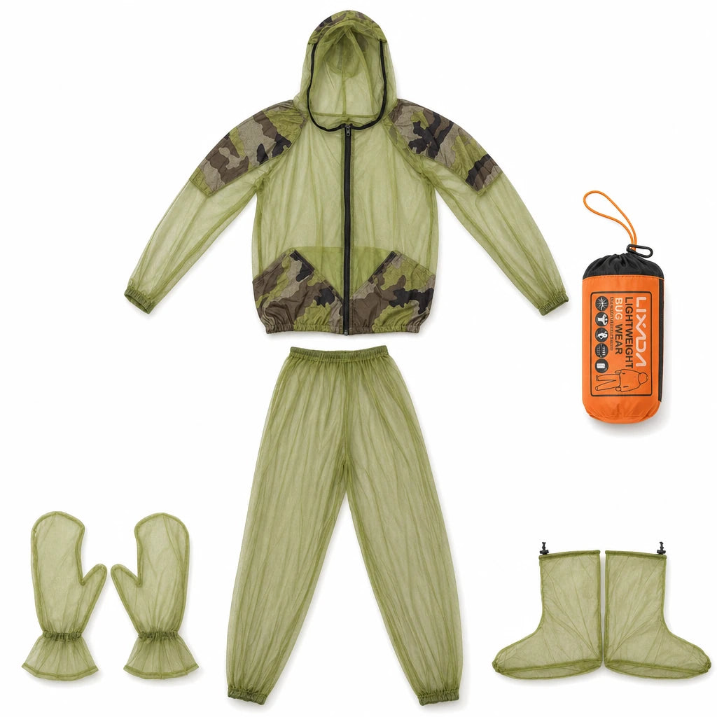 Complete Mosquito Repellent Suit Set – Mesh Jacket