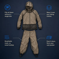 Mesh Hooded Mosquito-Proof Suit