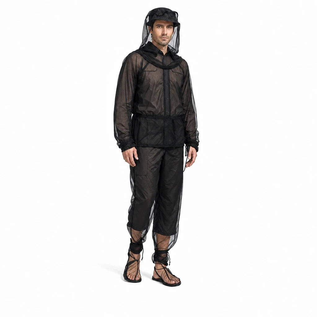 Mesh Hooded Mosquito-Proof Suit