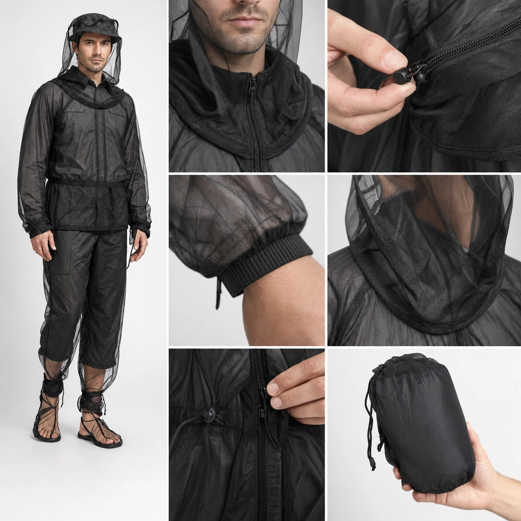 Block 2 — Mesh Hooded Mosquito-Proof Suit