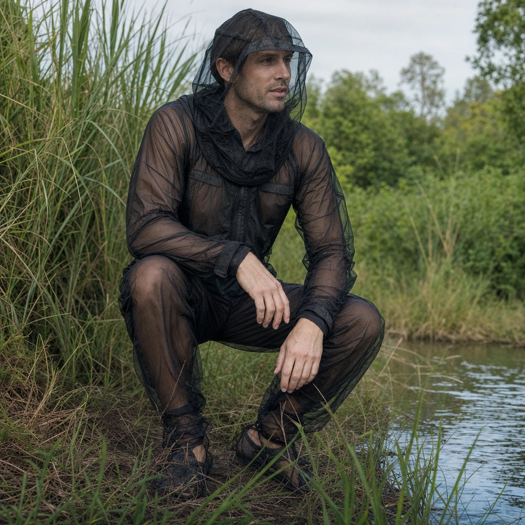 Block 3 — Mesh Hooded Mosquito-Proof Suit