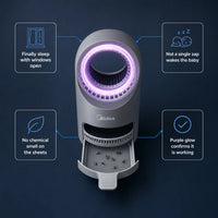 UV Mosquito Trap Lamp with Strong Suction