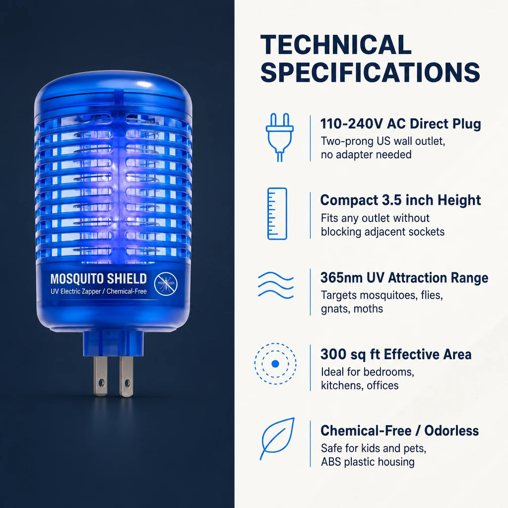 Mini Electric Mosquito Killer Lamp