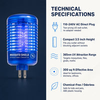 Mini Electric Mosquito Killer Lamp