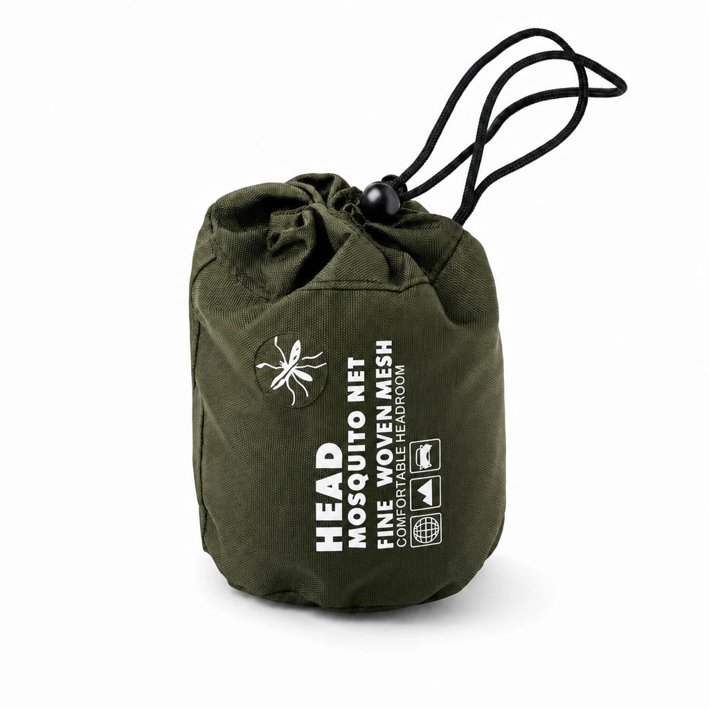 Head & Face Mosquito Net Hat