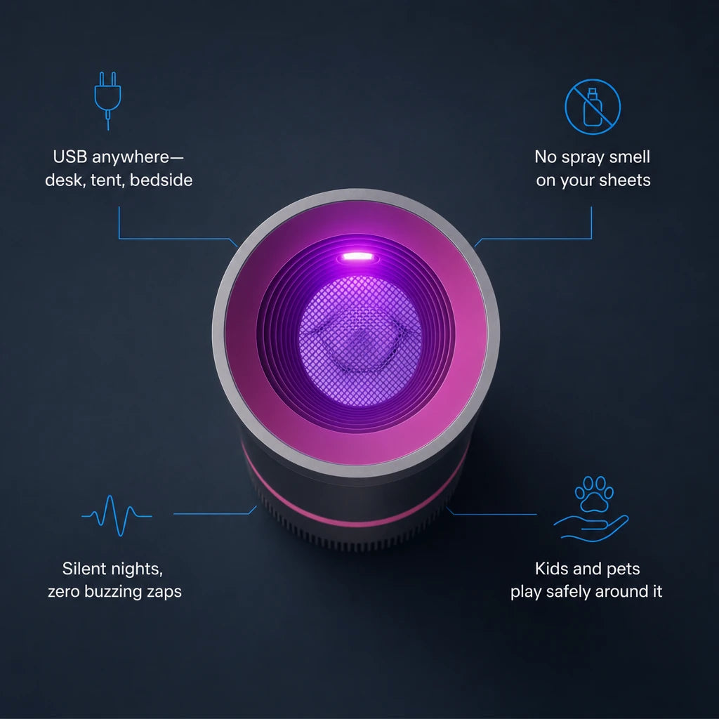 Portable LED Mosquito Killer Lamp