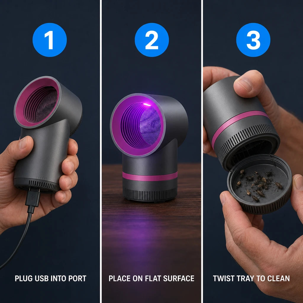 Portable LED Mosquito Killer Lamp
