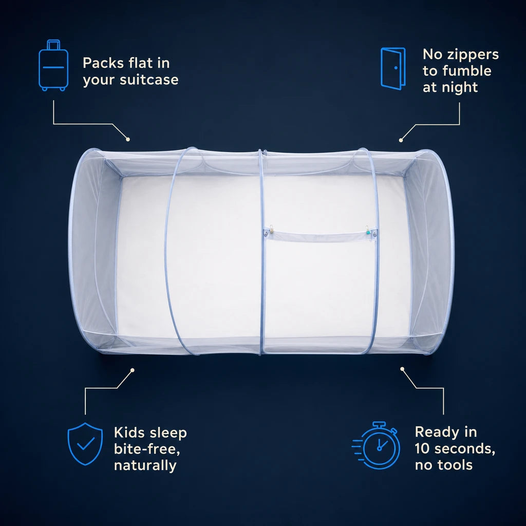 Folding Travel Mosquito Net