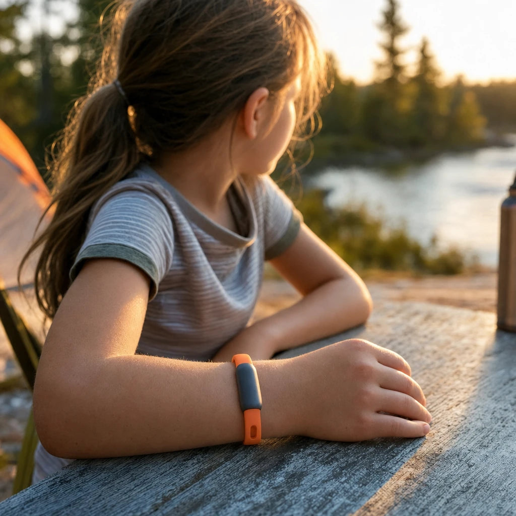 Natural Plant Oil Mosquito Repellent Wristband