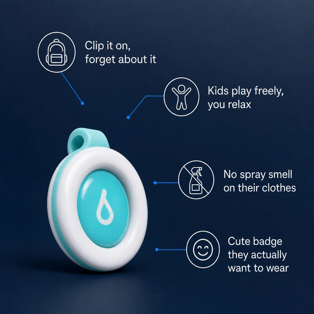 Mosquito Repellent Clip Buckle – Kids & Pregnant Women