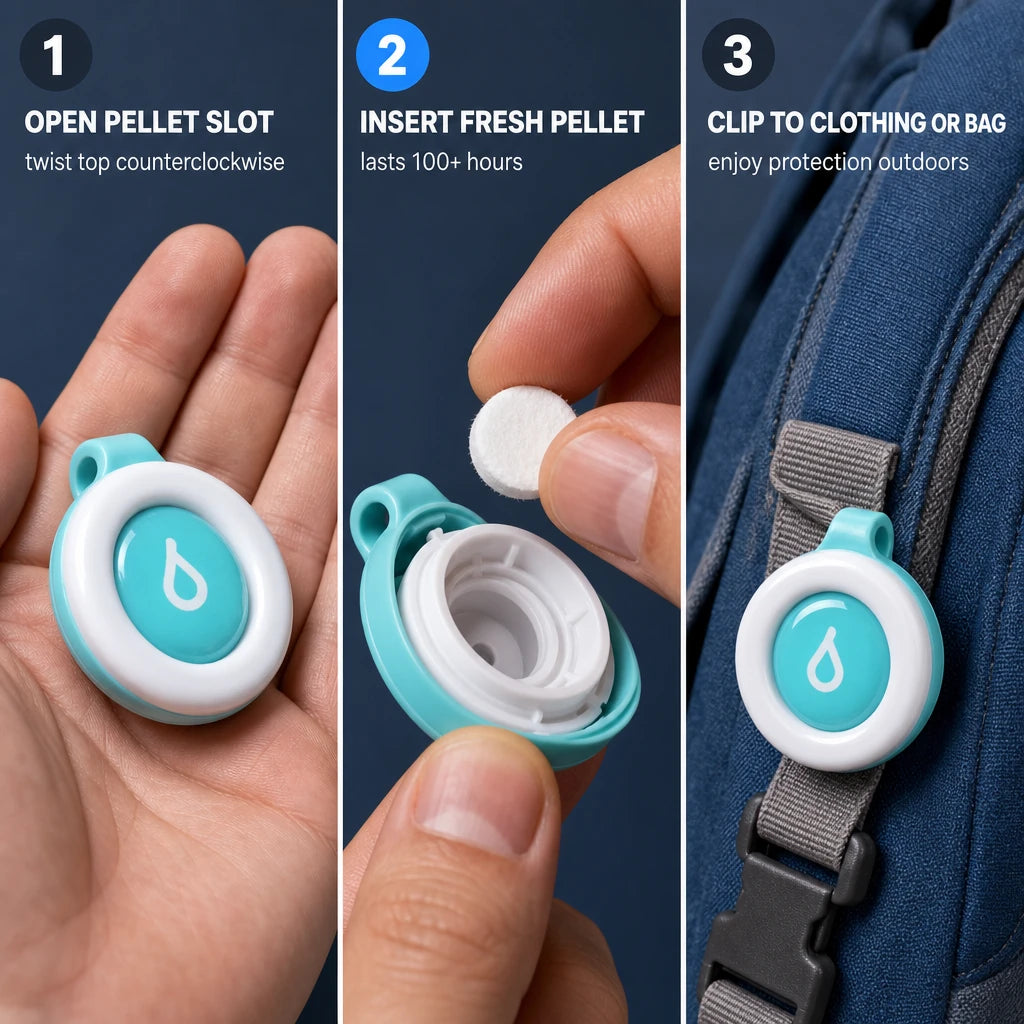 Mosquito Repellent Clip Buckle – Kids & Pregnant Women