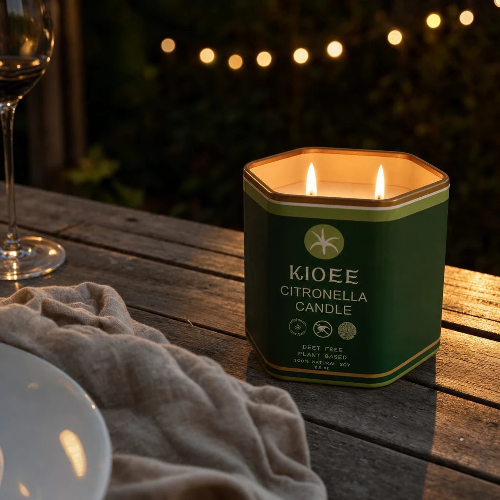 Lemongrass Mosquito Repellent Soy Candle