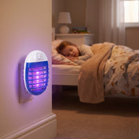 Plug-In Mosquito Zapper Night Light, 2-Pack