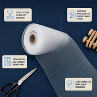 Cuttable Mosquito Screen Mesh Roll