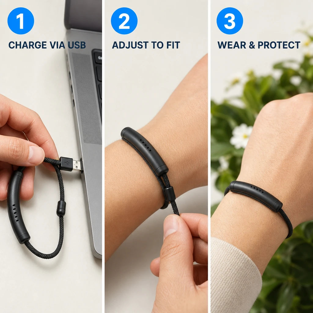 Anti-Mosquito Repellent Bracelet for Adults & Children