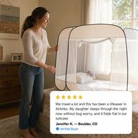 No-Installation Mosquito Net Canopy
