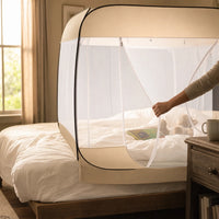No-Installation Mosquito Net Canopy