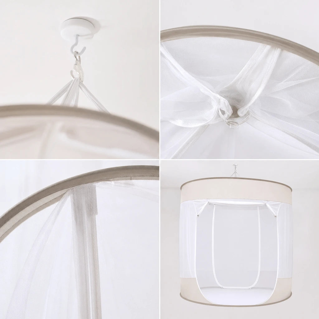 Block 2 — No-Installation Mosquito Net Canopy