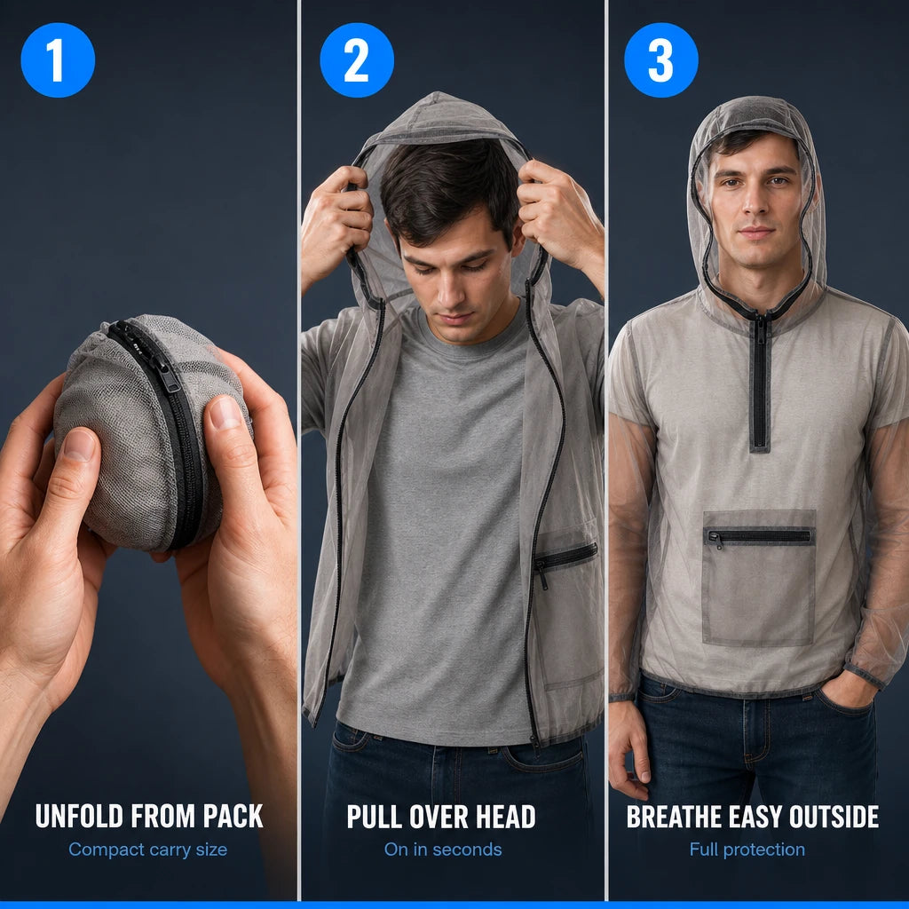 Ultralight Mesh Bug Jacket