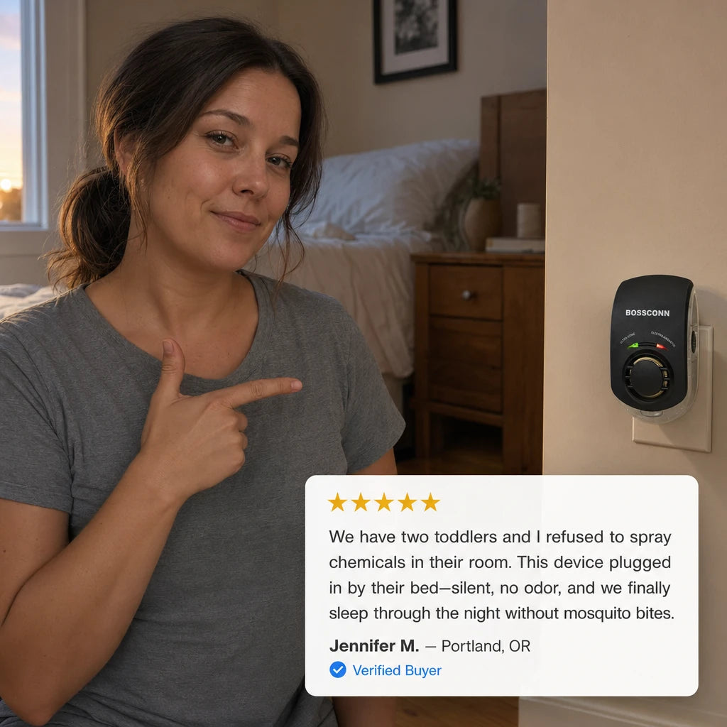 Ultrasonic & Electromagnetic Pest Repeller