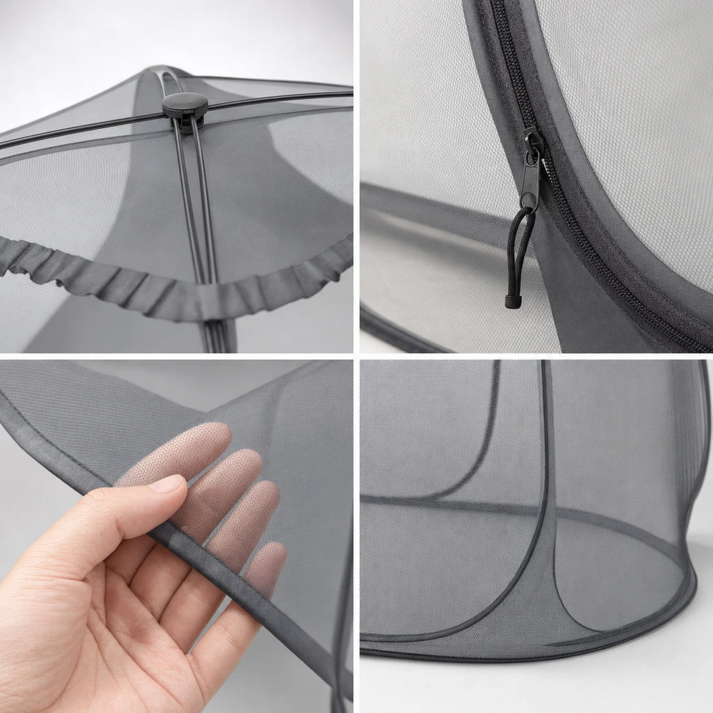 Block 2 — Pop-Up Yurt Mosquito Net