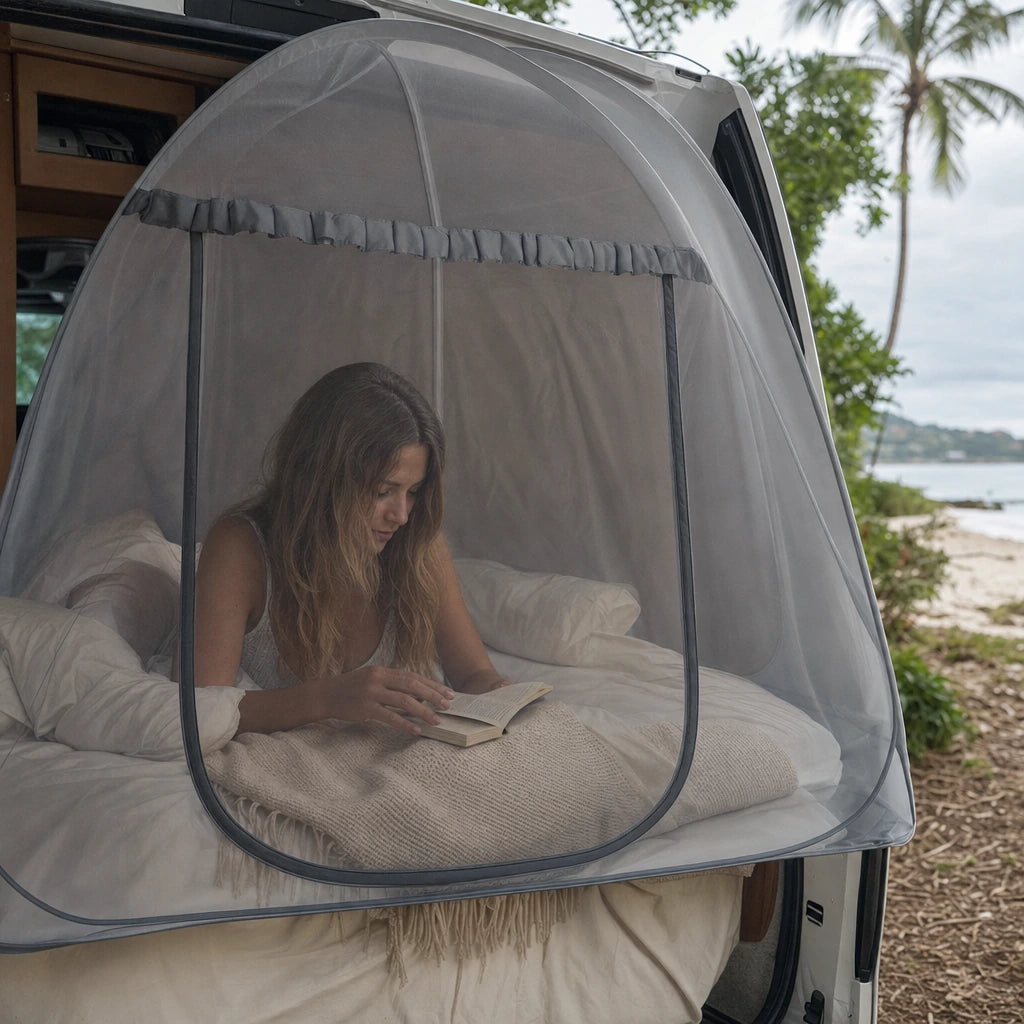 Block 3 — Pop-Up Yurt Mosquito Net