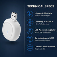 Portable Ultrasonic Mosquito Repeller