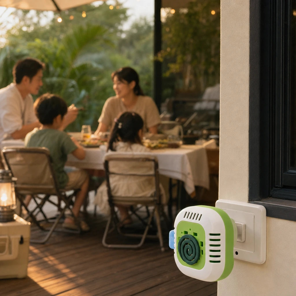 Block 1 — Portable Mosquito Coil Heater