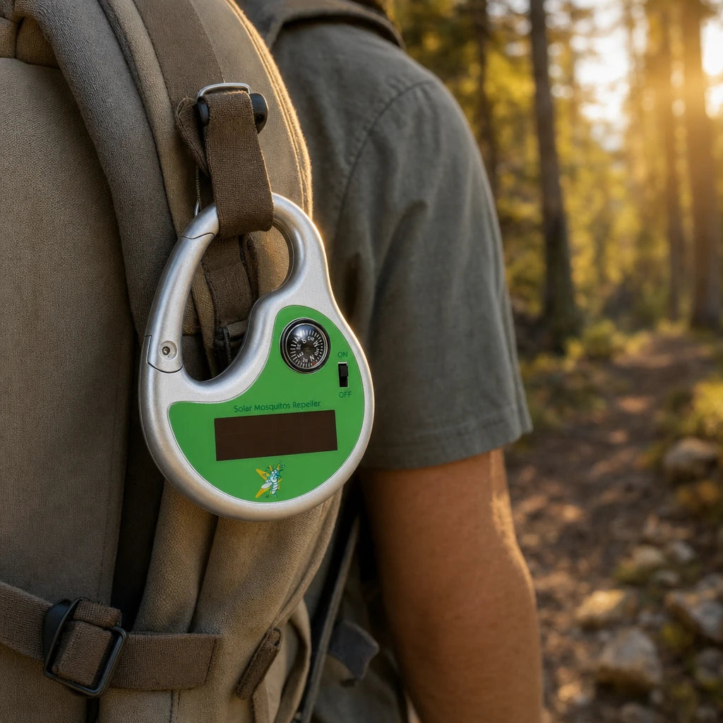 Solar Ultrasonic Mosquito Repeller with Compass