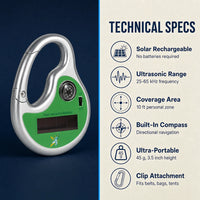 Solar Ultrasonic Mosquito Repeller with Compass