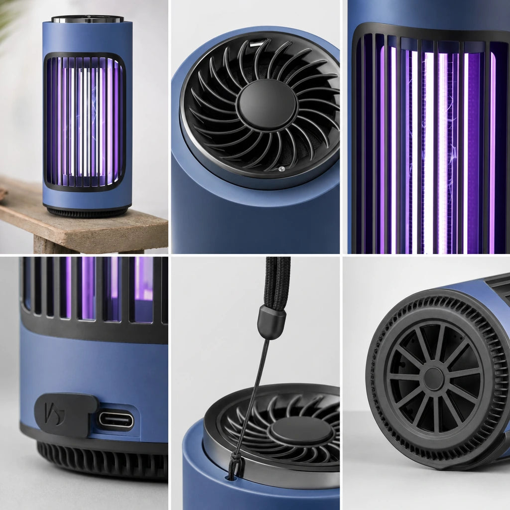 Block 2 — Portable Mosquito Killer Lamp