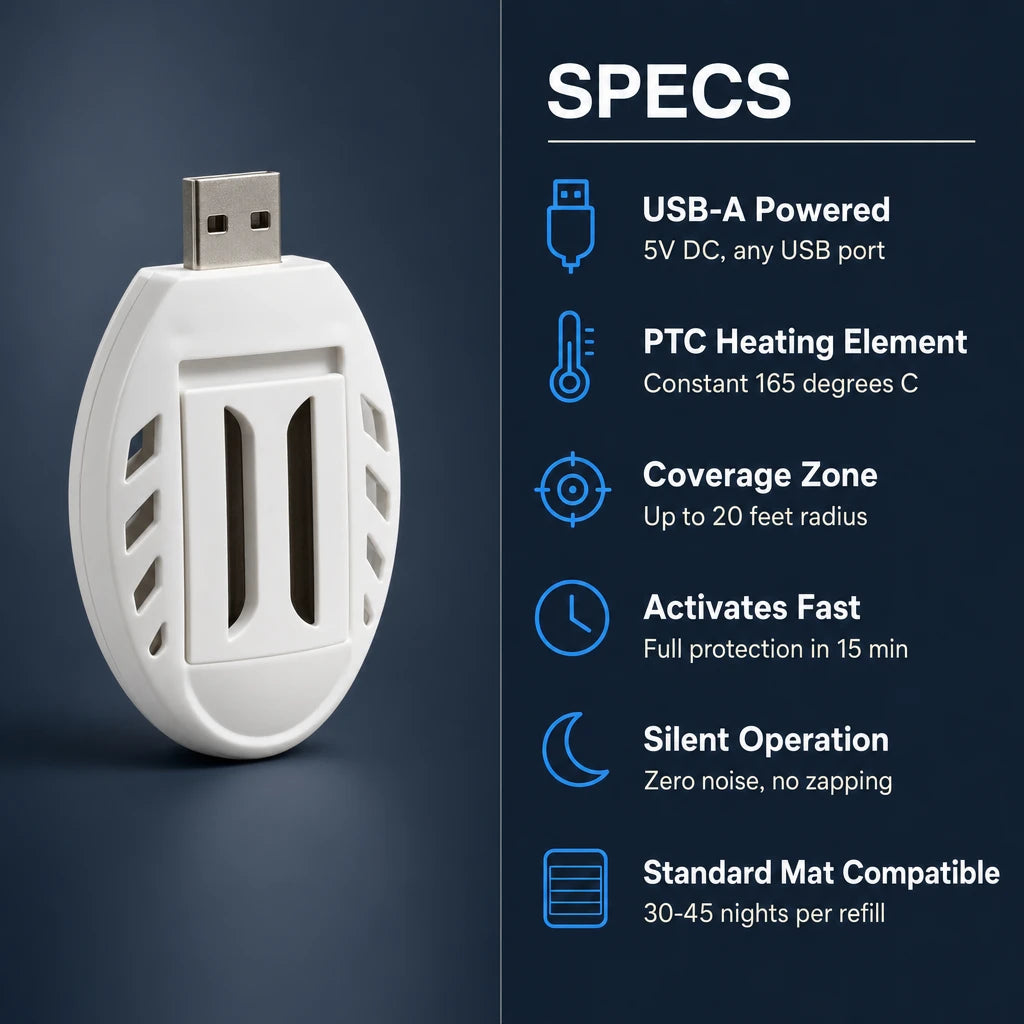 USB Car Mosquito Repellent Heater