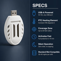 USB Car Mosquito Repellent Heater