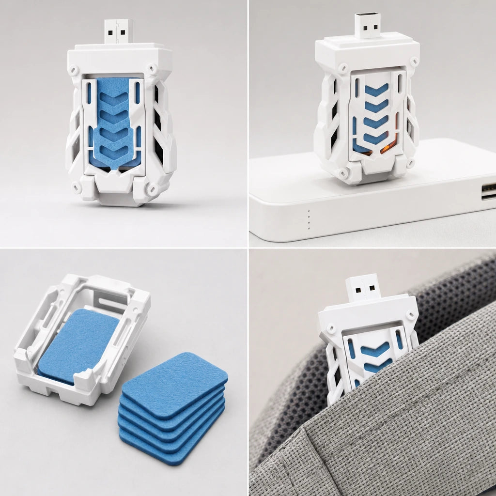 Block 2 — Portable USB Mosquito Repellent Heater