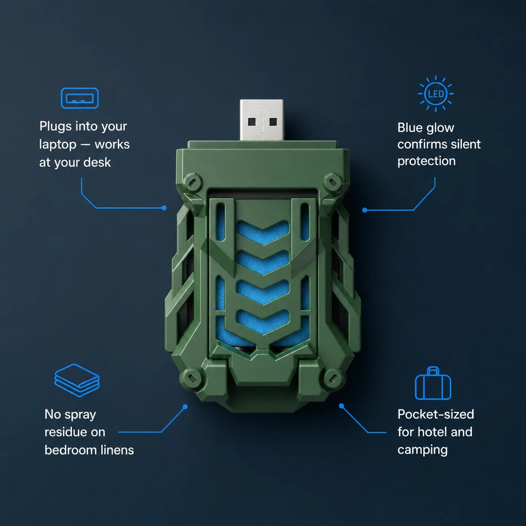 Portable USB Mosquito Repellent Heater