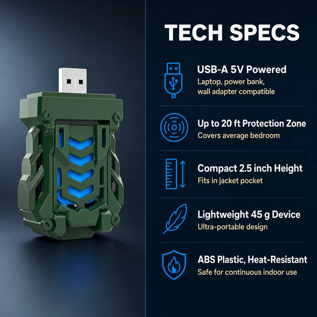 Portable USB Mosquito Repellent Heater
